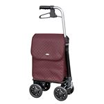 須恵廣工業 ショッピングカー ウォーキングカートスイングII ワイン 822