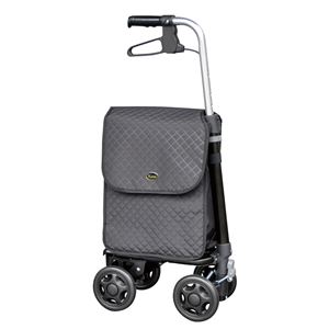 須恵廣工業 ショッピングカー ウォーキングカートスイングII ブラック 822