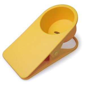 ニシウラ 車いす用小物 DrinKlip イエロー
