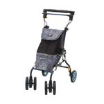象印ベビー シルバーカー ライトステップタイニーWウキウキ モザイクブルー TNYWU-MBL