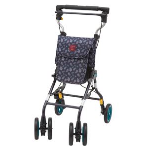 象印ベビー シルバーカー ライトステップタイニーWヌーボー （4）ペイズリーネイビー TNYWN-PNB