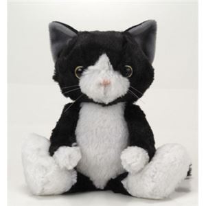 （まとめ）フォーライフメディカル 生活支援 なでなでねこちゃん ソックスちゃん 45160102【×2セット】
