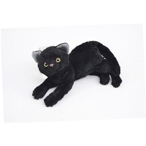 フォーライフメディカル 生活支援 お膝の上でナデナデねこちゃんDXくろーちゃん 4516-0300