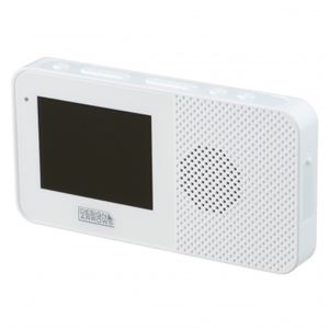 2.3インチ防水ワンセグテレビホワイト ヤザワ TV05WH