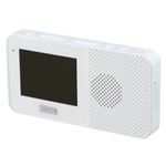 2.3インチ防水ワンセグテレビホワイト ヤザワ TV05WH