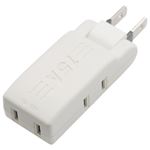 （まとめ）極小コーナータップ 3個口 白 ヤザワ STCS153WH【×10セット】