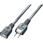 （まとめ）耐トラ付延長コード 1個口 0.5m 黒 ヤザワ SH15051BK【×10セット】