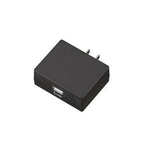 （まとめ）AC／USB変換アダプター1USB2A 黒 ヤザワ HC100BKU2A【×5セット】