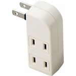 （まとめ）耐トラ付サイドタップ 3個口 白 ヤザワ Y02S300WH【×10セット】