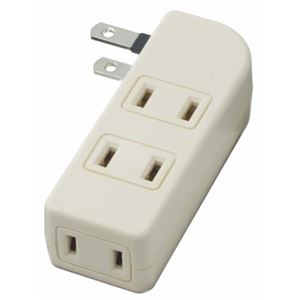 （まとめ）耐トラ付サイドタップ 4個口 白 ヤザワ Y02SU400WH【×10セット】