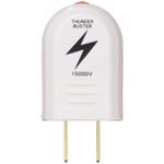 （まとめ）雷バスター 15000V ヤザワ Y02STB15WH【×5セット】