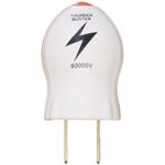 （まとめ）雷バスター 60000V ヤザワ Y02STB60WH【×5セット】