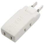 （まとめ）極小コーナータップ 3個口 白 ヤザワ Y02STCS153WH【×10セット】