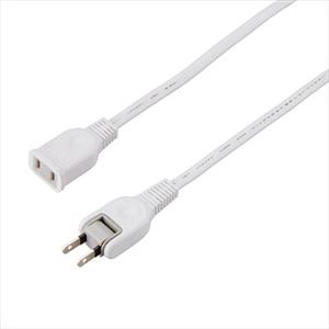 （まとめ）耐トラ付延長コード1個口7mホワイト ヤザワ Y02107WH【×3セット】