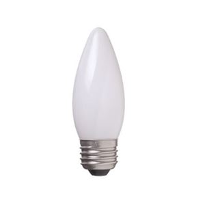 （まとめ）シャンデリア球 電球 C37 E26 60W フロスト ヤザワ C372660F【×30セット】