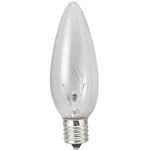 （まとめ）シャンデリア球 電球 C32 E12 10W クリア ヤザワ C321210C【×40セット】