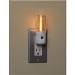 （まとめ）センサーナイトライト アンバー色LED×1灯 ヤザワ NL30AM【×10セット】
