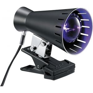 （まとめ）クリップライトブラックランプ30W1灯 ヤザワ Y07CLB30X01BK【×2セット】