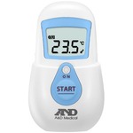  【家庭用非接触体温計】エーアンドデイ UT-701 おでこで測る体温計 でこピッと (ブルー)