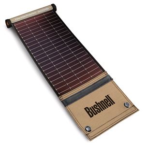 携帯型ソーラーパネル ブッシュネル【日本正規品】 ソーラーラップミニMAX 〔太陽電池式 スマホ カメラ充電器〕