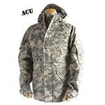 米軍ECWCS-1ゴアテックススタイル透湿防水パーカー 復刻判 JP041YN ＡＣＵカモ(迷彩) XS 