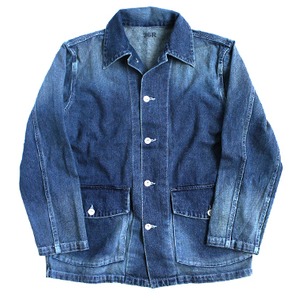 アメリカ軍40'Sデニムワークユニフォーム無地 JJ140YN 40（L）サイズ 【レプリカ】 