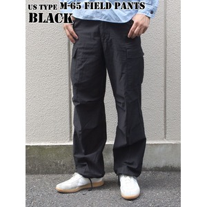 USタイプ「Ｍ-65」フィールドパンツ PP062YN ブラック メンズMサイズ 【レプリカ】