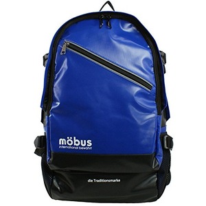 mobus 防水生地PCポケット完備多収納バック パック MBX506 ブルー/ブラック