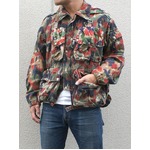 スイス軍放出アルペンカモフラージュマンテンジャケット【中古】Ｍ