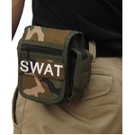 アメリカSWAT部隊多機能ベルトポーチ 復刻番 ウッドランド
