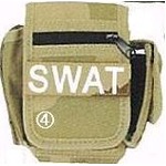 アメリカSWAT部隊多機能ベルトポーチ 復刻番 ３カラーデザート