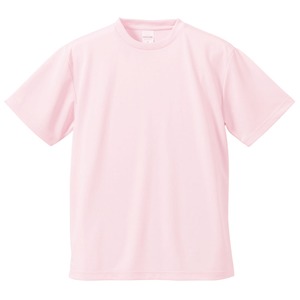 ＵＶカット・吸汗速乾・５枚セット・４．１オンスさらさらドライＴシャツベビーピンクＳ