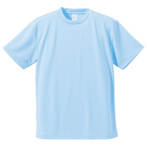 ＵＶカット・吸汗速乾・５枚セット・４．１オンスさらさらドライＴシャツライトブルーXXXXL