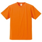 ＵＶカット・吸汗速乾・５枚セット・４．１オンスさらさらドライＴシャツオレンジＭ