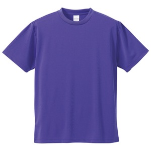 ＵＶカット・吸汗速乾・５枚セット・４．１オンスさらさらドライＴシャツバイオレットパープルＸＸＸＸＬ