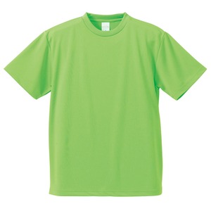 ＵＶカット・吸汗速乾・５枚セット・４．１オンスさらさらドライＴシャツブライトグリーンＸＬ