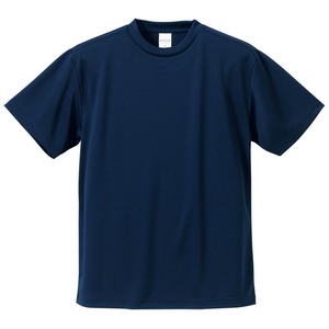 ＵＶカット・吸汗速乾・５枚セット・４．１オンスさらさらドライＴシャツネイビー150ｃｍ