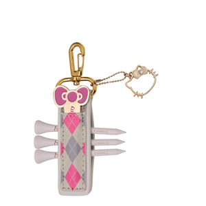 （まとめ）キティティーホルダー PK（ピンク） 【×2セット】