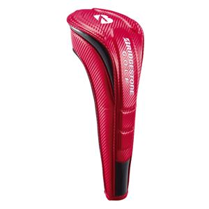 （まとめ）ブリヂストンゴルフ ゴルフヘッドカバー レッド（赤） 46（Dr 460cc） 【×2セット】