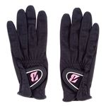 ブリヂストンゴルフ レディースグローブ（手袋） 両手用 ブラック（黒） 19cm TOURGLOVE LD15