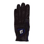 （まとめ）ブリヂストンゴルフ グローブ（手袋） 片手用／左手用 ブラック（黒） 23cm TOURGLOVE SHEEP2014J 【×2セット】