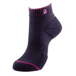（まとめ）ブリヂストンゴルフ ソックス ／L ANKLE ショート ブラック（黒） 〔レディス／防菌防臭／ショート丈〕 【×3セット】