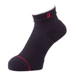 （まとめ）ブリヂストンゴルフ ソックス ANKLE ショート ブラック（黒） 〔防菌防臭／ショート丈〕 【×3セット】