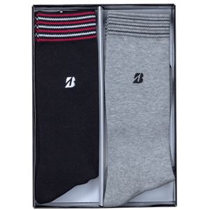 （まとめ）ブリヂストンゴルフ ソックスギフト 〔ゴルフ用賞品〕 【×5セット】