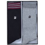 （まとめ）ブリヂストンゴルフ ソックスギフト 〔ゴルフ用賞品〕 【×5セット】