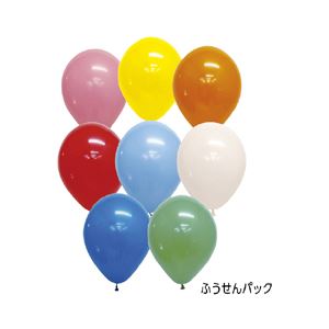 （まとめ）ゴム風船（丸風船） 入数：100枚【×5セット】
