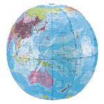 （まとめ）紙ふうせん 地球型 入数：5枚【×5セット】