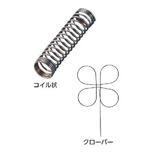 （まとめ）形状記憶合金 クローバー【×5セット】