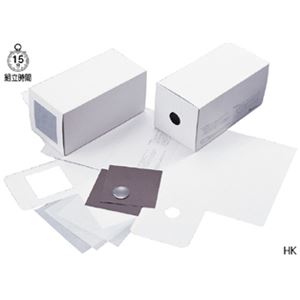 （まとめ）箱カメラの仕組キット HK（4個組）【×5セット】