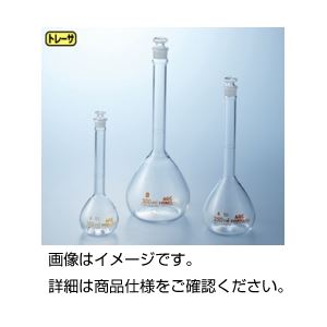（まとめ）メスフラスコ（イワキ）500ml【×3セット】